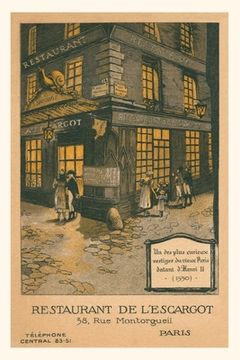 portada Vintage Journal Restaurant de L'Escargot, Paris (en Inglés)