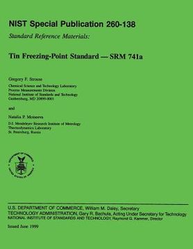 portada Tin Freezing-Point Standard - SRM 741a (en Inglés)