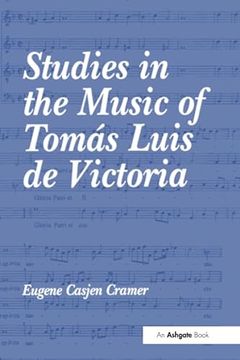 portada Studies in the Music of Tomás Luis de Victoria (en Inglés)