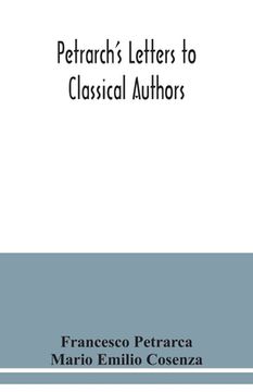 portada Petrarch's letters to classical authors 