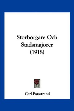 portada Storborgare och Stadsmajorer (1918)