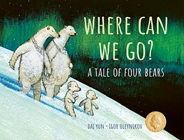 portada Where can we Go? A Tale of Four Bears (Aldana Libros) (in English)
