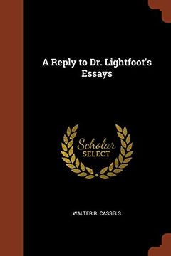 portada A Reply to Dr. Lightfoot's Essays