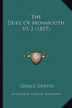 portada the duke of monmouth v1-2 (1837) (in English)