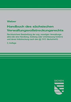 portada Handbuch des Sächsischen Verwaltungsvollstreckungsrechts -Language: German (in German)