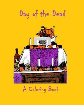 portada Day of the Dead: A Coloring Book (en Inglés)