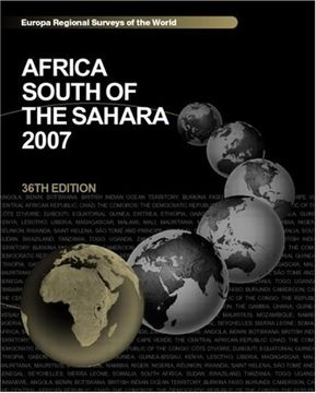 portada Africa South of the Sahara 2007 (en Inglés)