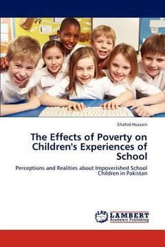 portada the effects of poverty on children's experiences of school (in English)