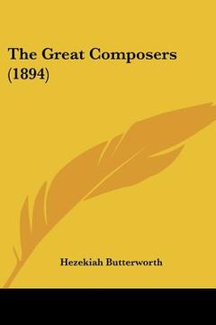 portada the great composers (1894)