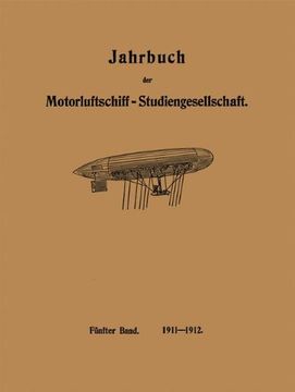 portada Jahrbuch Der Motorluftschiff-Studiengesellschaft: Funfter Band