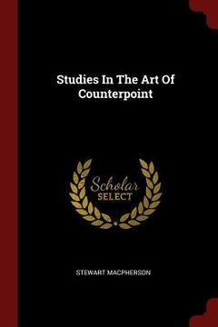 portada Studies In The Art Of Counterpoint (en Inglés)