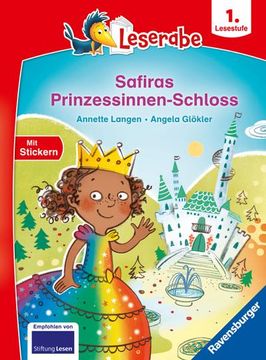 portada Safiras Prinzessinnen-Schloss - Lesen Lernen mit dem Leserabe - Erstlesebuch - Kinderbuch ab 6 Jahren - Lesen Lernen 1. Klasse Jungen und Mädchen (Leserabe 1. Klasse) (in German)