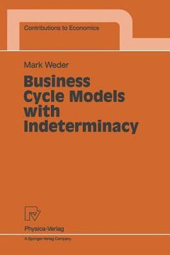portada business cycle models with indeterminacy