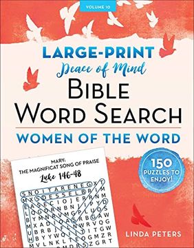 portada Peace of Mind Bible Word Search Women of the Word (en Inglés)
