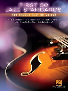 portada First 50 Jazz Standards You Should Play on Guitar (en Inglés)