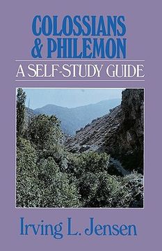 portada colossians & philemon: a self-study guide (in English)