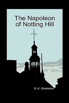 portada the napoleon of notting hill (hardback) (in English)