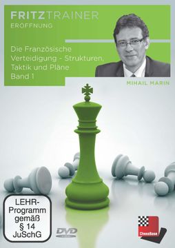 portada Die Franzoesische Verteidigung - Strukturen, Taktik und Plaene Band 1 (en Alemán)