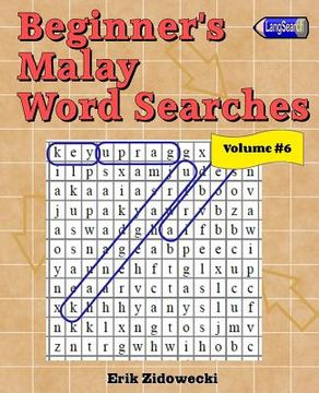 portada Beginner's Malay Word Searches - Volume 6