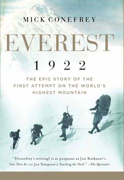 portada Everest 1922: The Epic Story of the First Attempt on the World'S Highest Mountain (en Inglés)