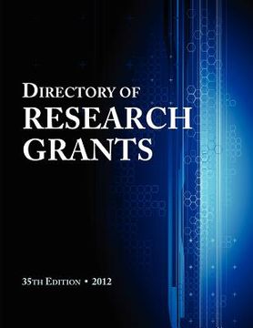 portada directory of research grants 2012 (en Inglés)
