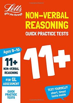 portada Letts 11+ Success - 11+ Non-Verbal Reasoning Quick Practice Tests Age 9-10 for the Gl Assessment Tests