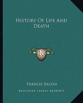 portada history of life and death (in English)