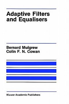 portada adaptive filters and equalisers (en Inglés)