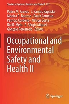 portada Occupational and Environmental Safety and Health ii: 277 (Studies in Systems, Decision and Control) (en Inglés)