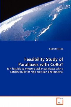 portada feasibility study of parallaxes with corot (en Inglés)
