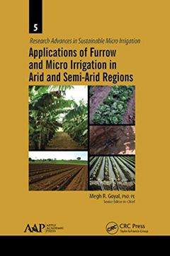 portada Applications of Furrow and Micro Irrigation in Arid and Semi-Arid Regions (Research Advances in Sustainable Micro Irrigation) 