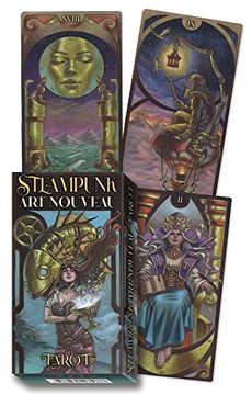 portada Steampunk art Nouveau Tarot Deck (en Inglés)