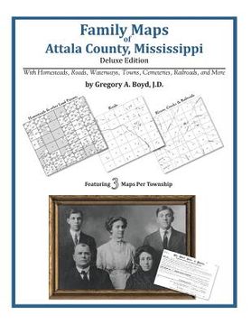 portada Family Maps of Attala County, Mississippi (in English)