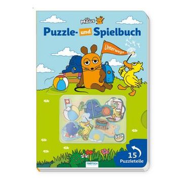 portada Trötsch die Maus Puzzle- und Spielbuch (in German)