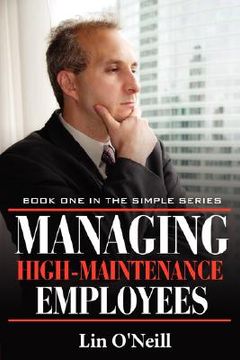 portada managing high-maintenance employees (en Inglés)
