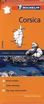 portada France: Corsica Map 528 (Michelin Regional France)