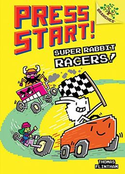 portada Super Rabbit Racers!: A Branches Book (Press Start! #3)