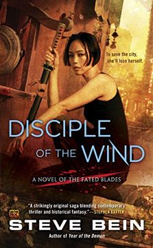 portada Disciple of the Wind: A Novel of the Fated Blades (en Inglés)