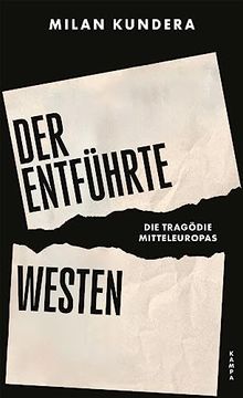 portada Der Entführte Westen: Die Tragödie Mitteleuropas (in German)