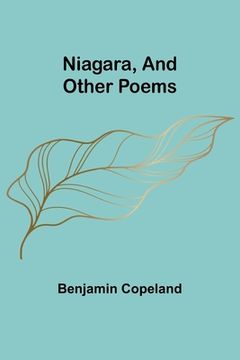 portada Niagara, and Other Poems (en Inglés)