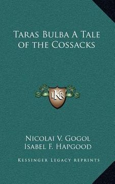 portada taras bulba a tale of the cossacks (in English)