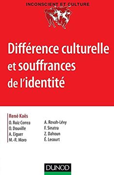 portada Différence Culturelle et Souffrances de L'identité (in French)