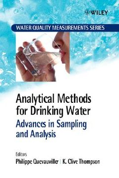 portada analytical methods for drinking water: advances in sampling and analysis