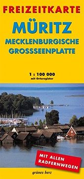 portada Müritz - Mecklenburgische Großseenplatte 1: 100 000 (en Alemán)