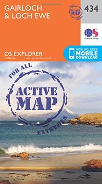 portada Gairloch and Loch Ewe 1 : 25 000 (OS Explorer Active Map)