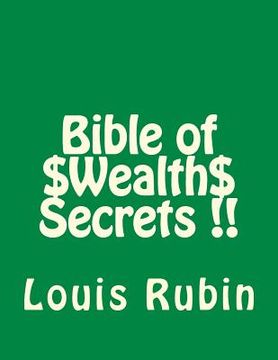 portada Bible of Wealth Secrets (en Inglés)