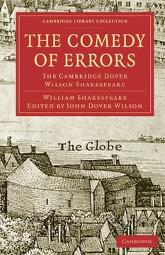 portada The Comedy of Errors 2nd Edition Paperback (Cambridge Library Collection - Shakespeare and Renaissance Drama) 