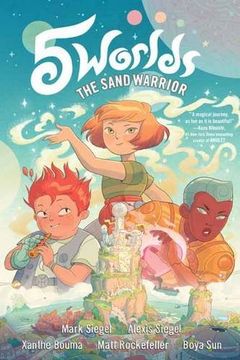 portada 5 Worlds Book 1: The Sand Warrior (in English)