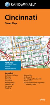 portada Rand McNally Folded Map: Cincinnati Street Map (in English)
