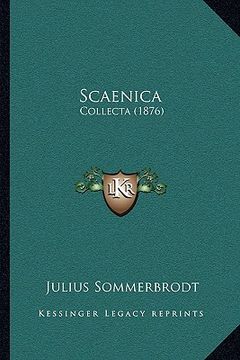 portada Scaenica: Collecta (1876) (en Latin)